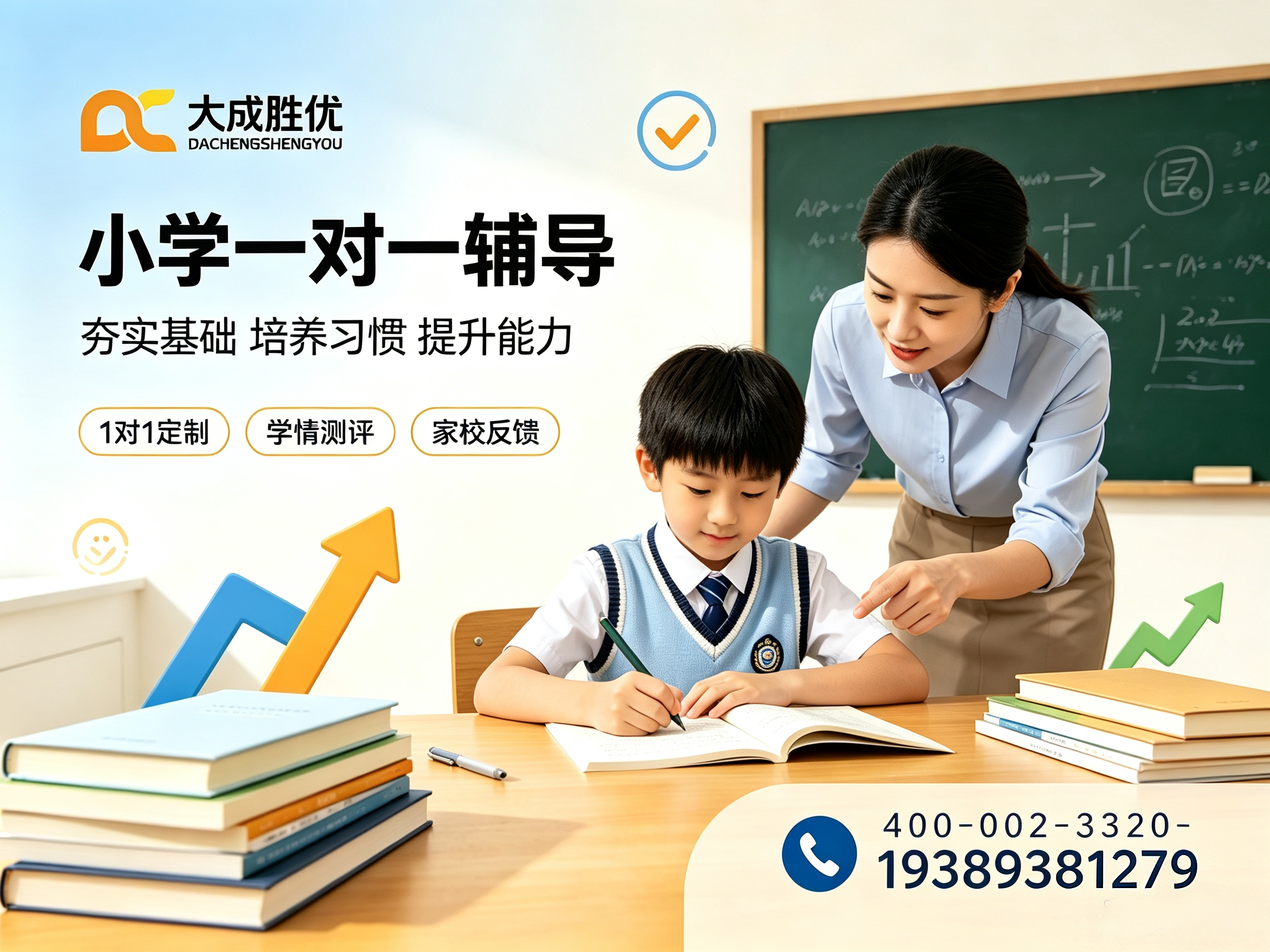 大成教育▏小学一对一辅导，精准因材施教